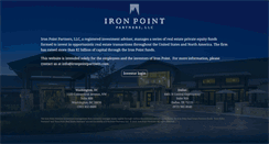 Desktop Screenshot of ironpointpartners.com